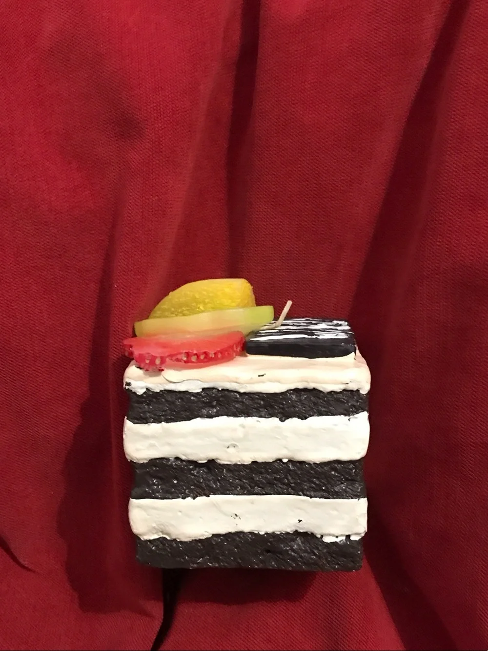 Fruit Cake Candles